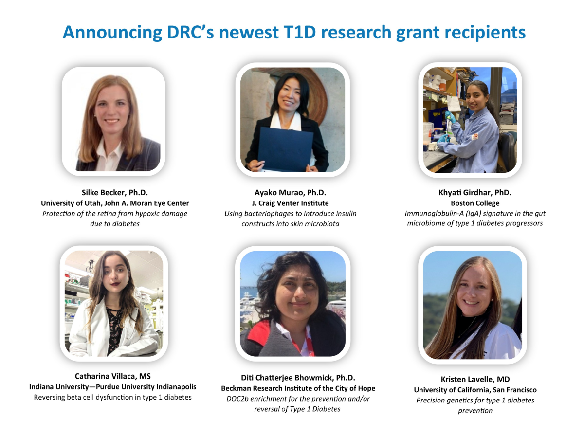 Congratulations to our newest research grant awardees!